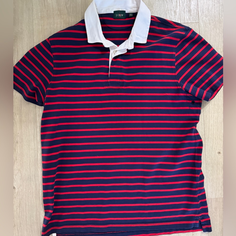 J. Crew Striped Jersey Shirt